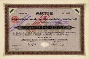 Alte deutsche Regierungspapierurkunde mit gedrucktem Text und numerischen Ziffern.