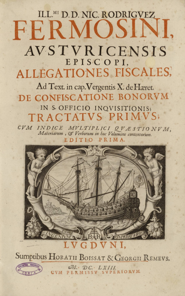 Ein altes Buchcover mit einem Schiff, das auf dem Wasser segelt und dessen Segel im Wind flattern, begleitet von klassischem Text in gedämpften Farben.