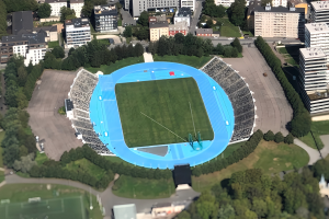 Rasen-WG in Koblenz: Menschenmassen im Oberwerth-Stadion halten an
